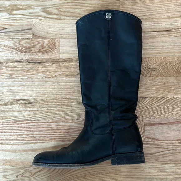 Frye black Melissa leather boots - Picture 2 of 10